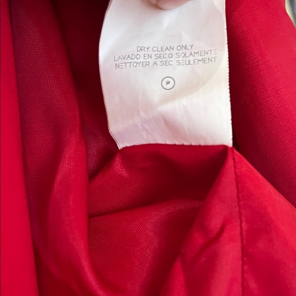 Elegant Red Women's Dress - Picture 13 of 14